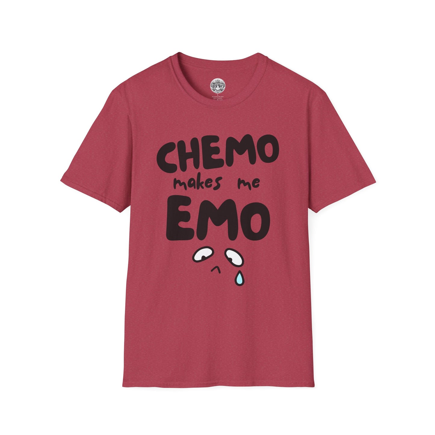 Chemo Makes Me Emo T-Shirt - Cancer Warrior Gift