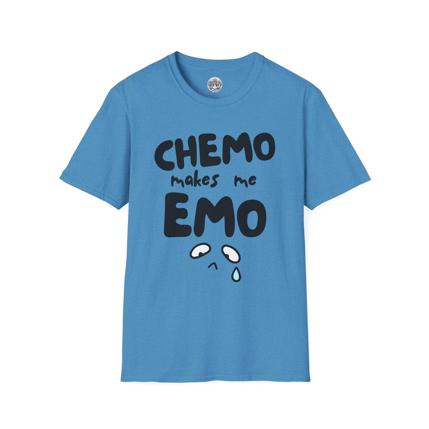 Chemo Makes Me Emo T-Shirt - Cancer Warrior Gift