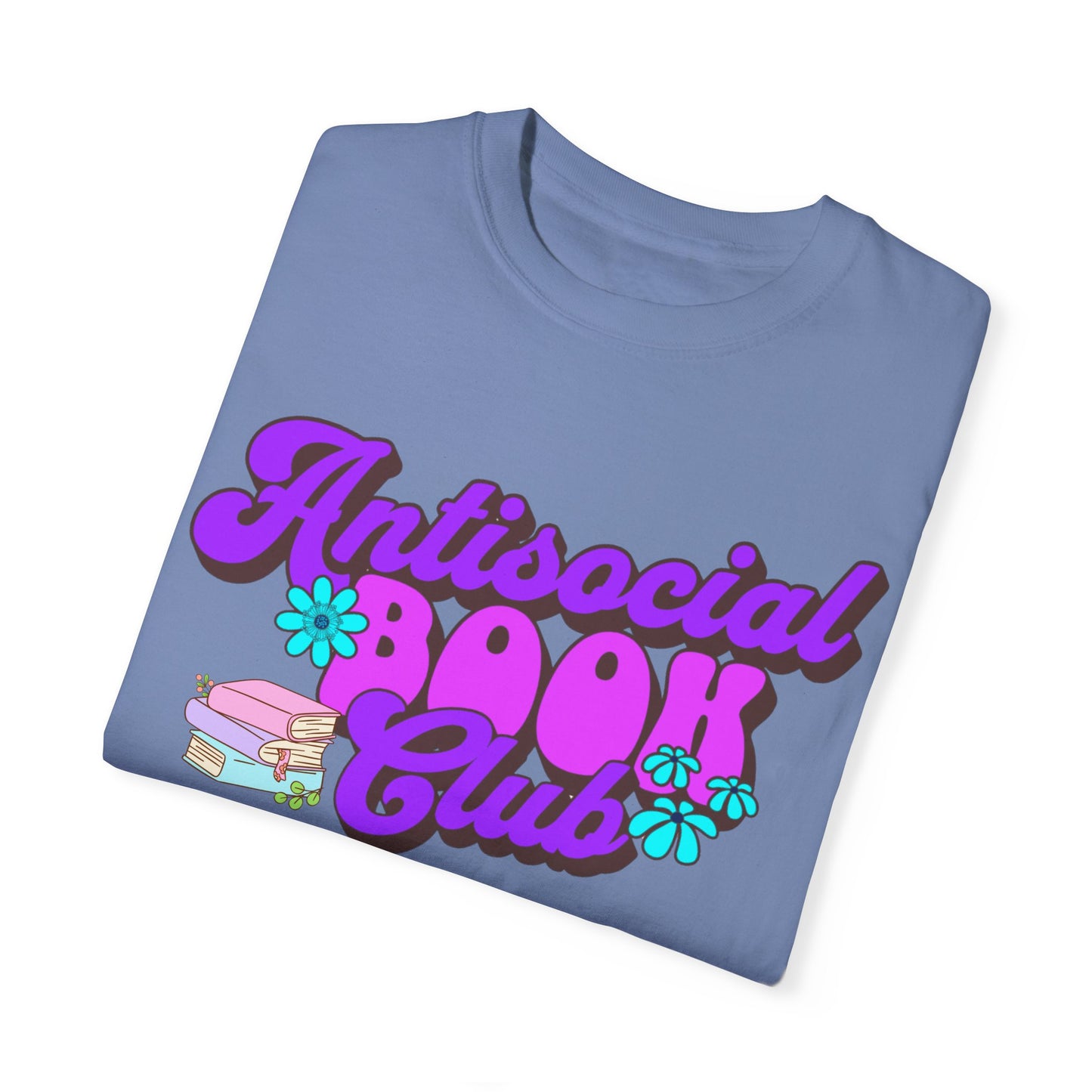 Antisocial Book Club - Unisex Bella & Canvas T-Shirt - Book Lovers - Bookish