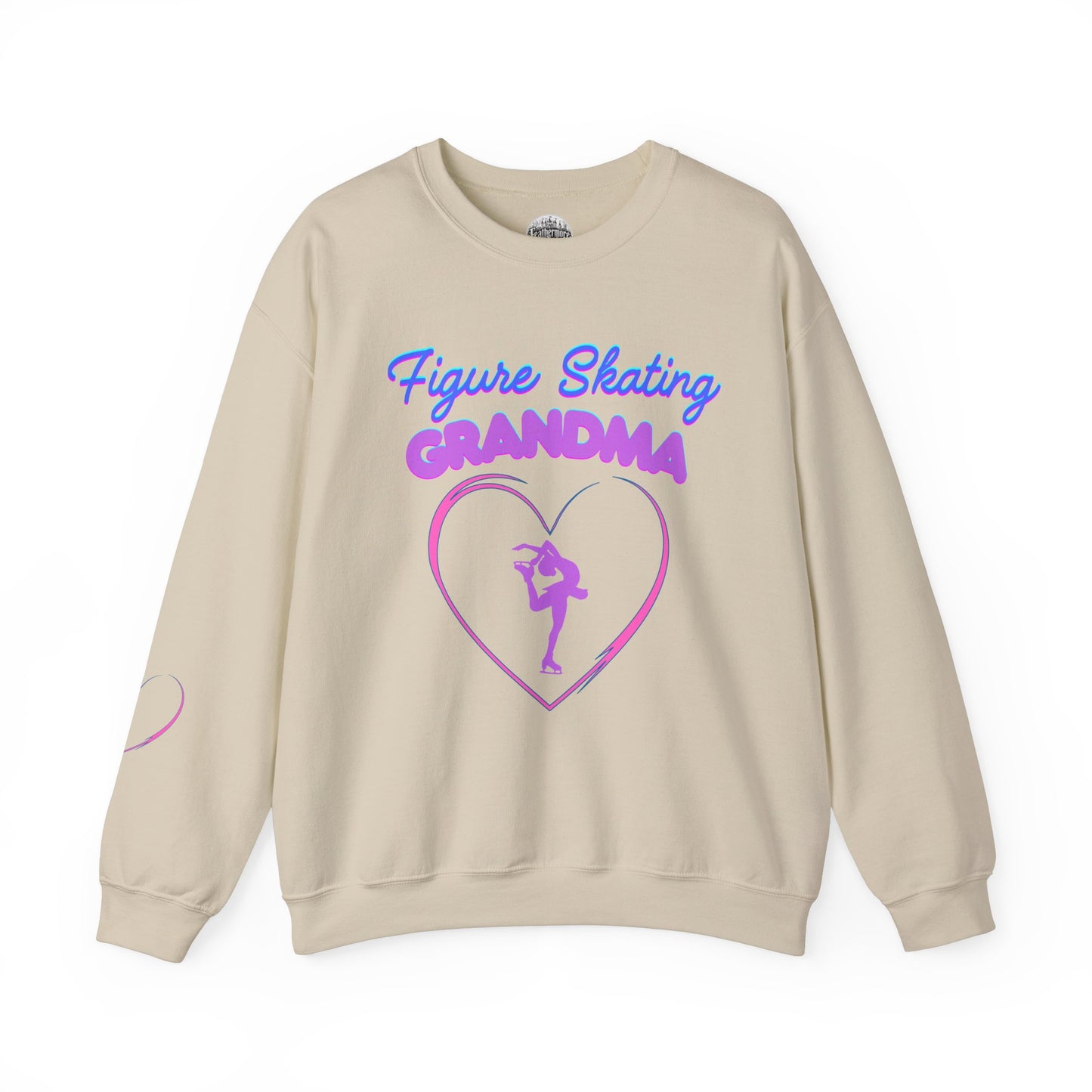 Figure Skating Grandma Sweatshirt - Cozy Gift for Skating Lovers