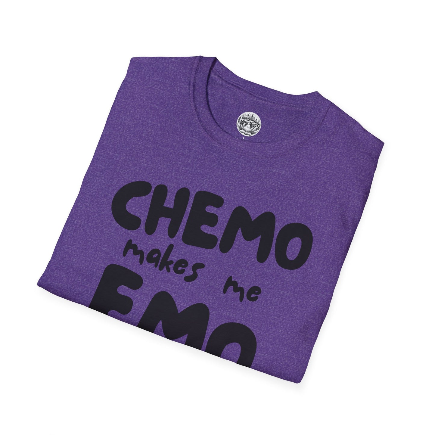 Chemo Makes Me Emo T-Shirt - Cancer Warrior Gift