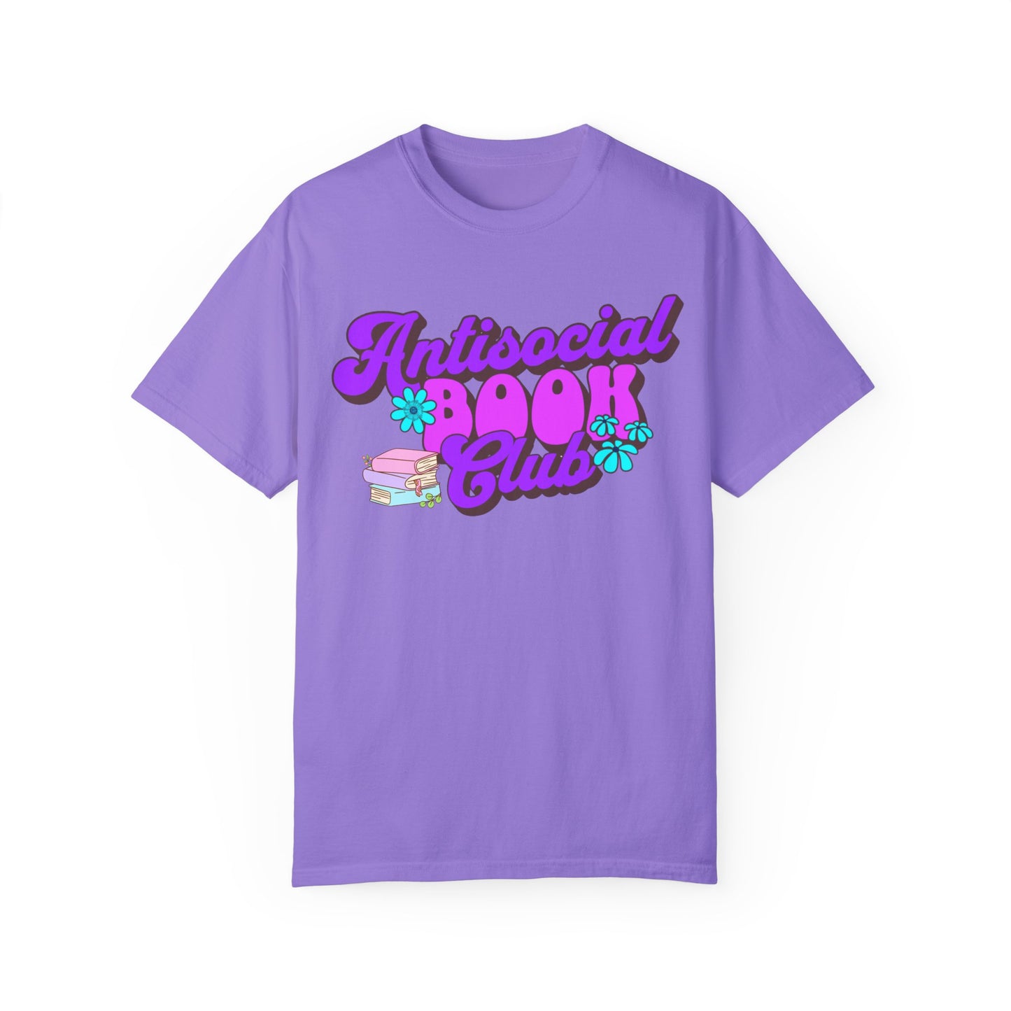 Antisocial Book Club - Unisex Bella & Canvas T-Shirt - Book Lovers - Bookish