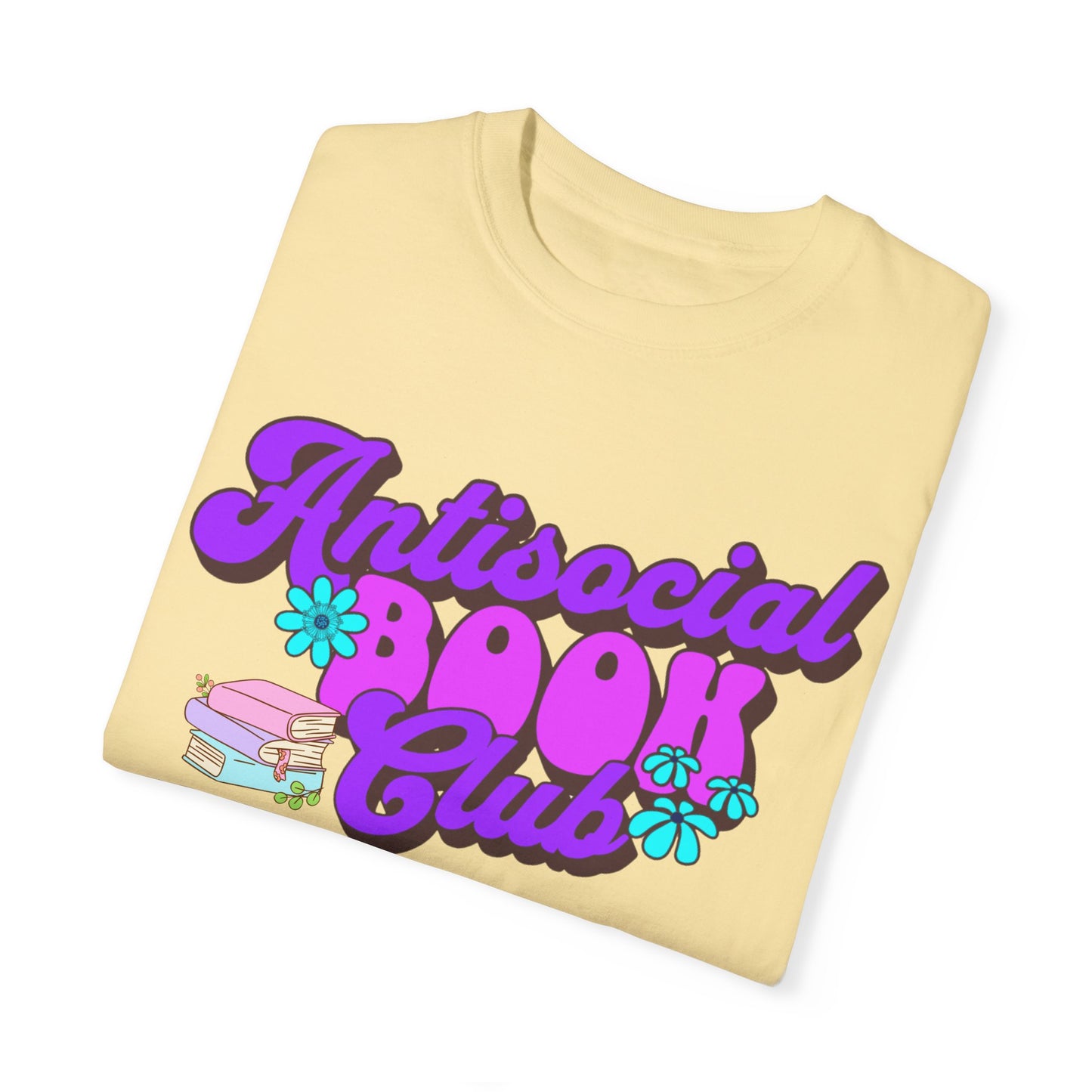 Antisocial Book Club - Unisex Bella & Canvas T-Shirt - Book Lovers - Bookish