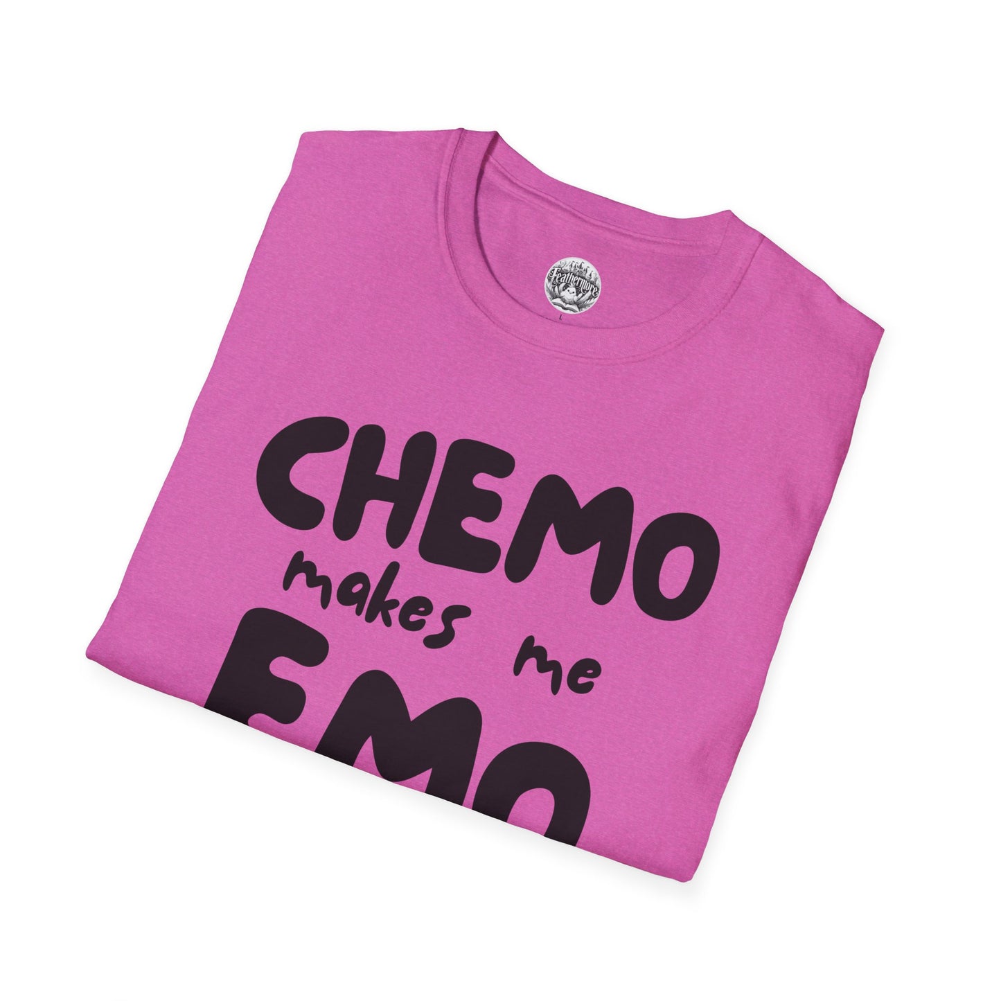 Chemo Makes Me Emo T-Shirt - Cancer Warrior Gift