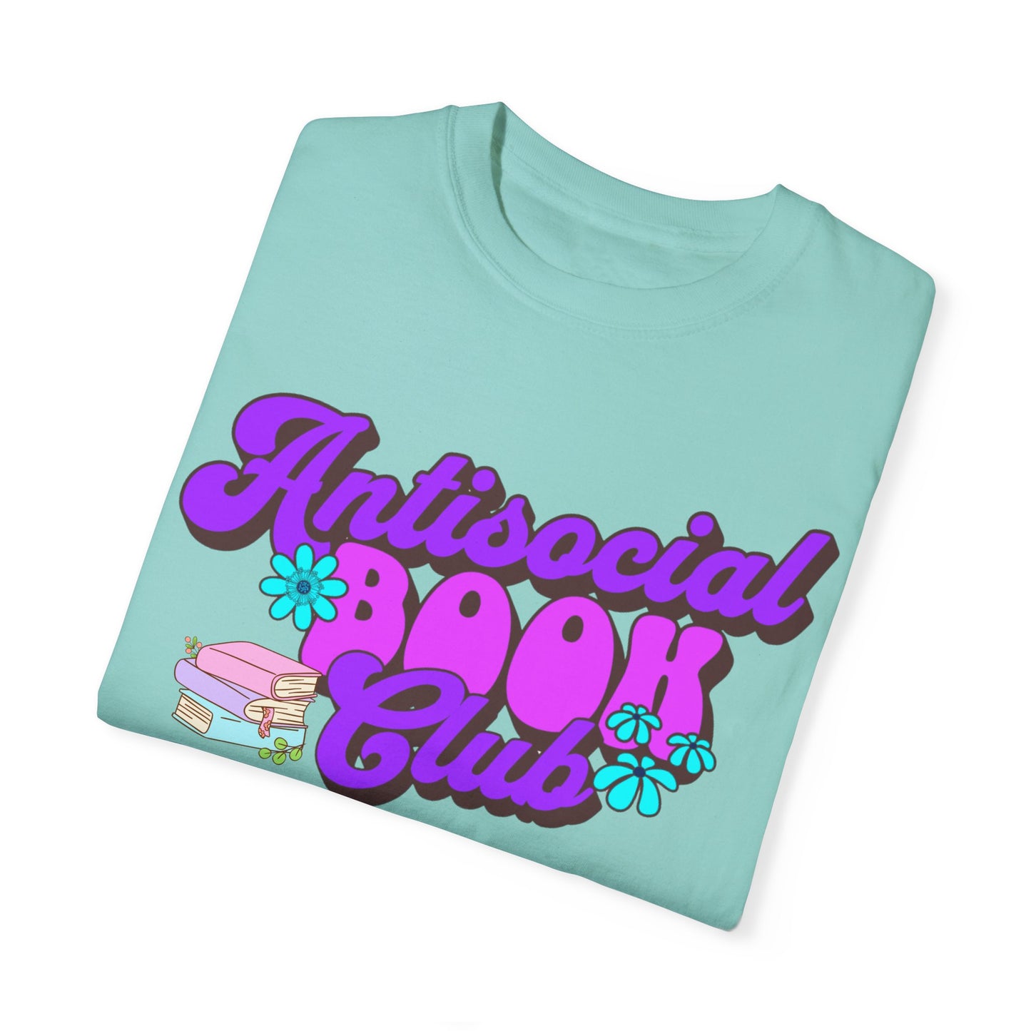 Antisocial Book Club - Unisex Bella & Canvas T-Shirt - Book Lovers - Bookish