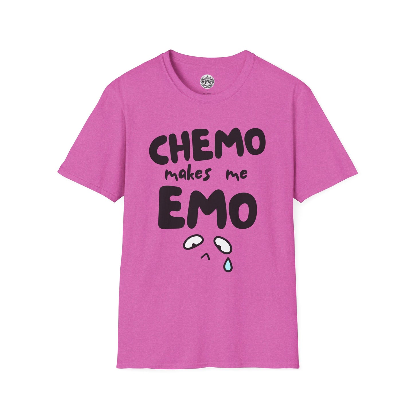 Chemo Makes Me Emo T-Shirt - Cancer Warrior Gift