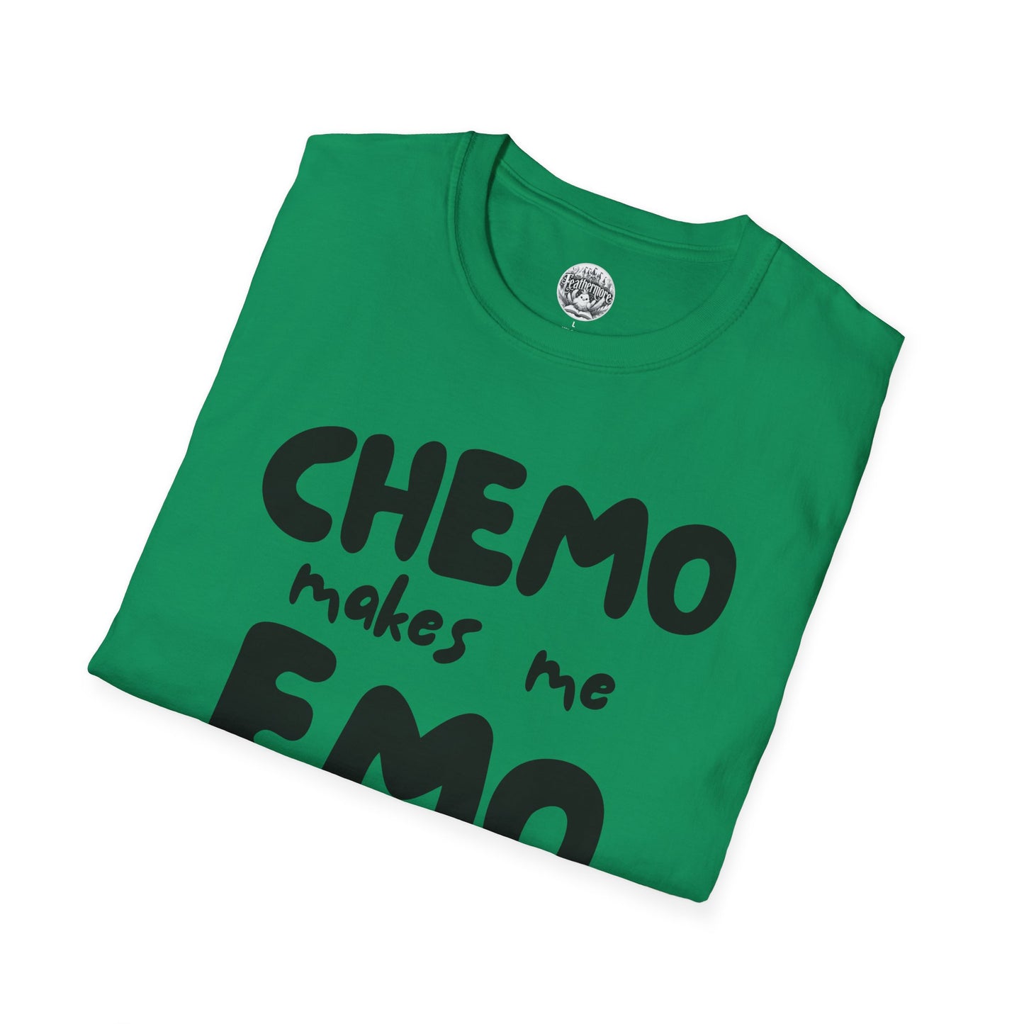 Chemo Makes Me Emo T-Shirt - Cancer Warrior Gift