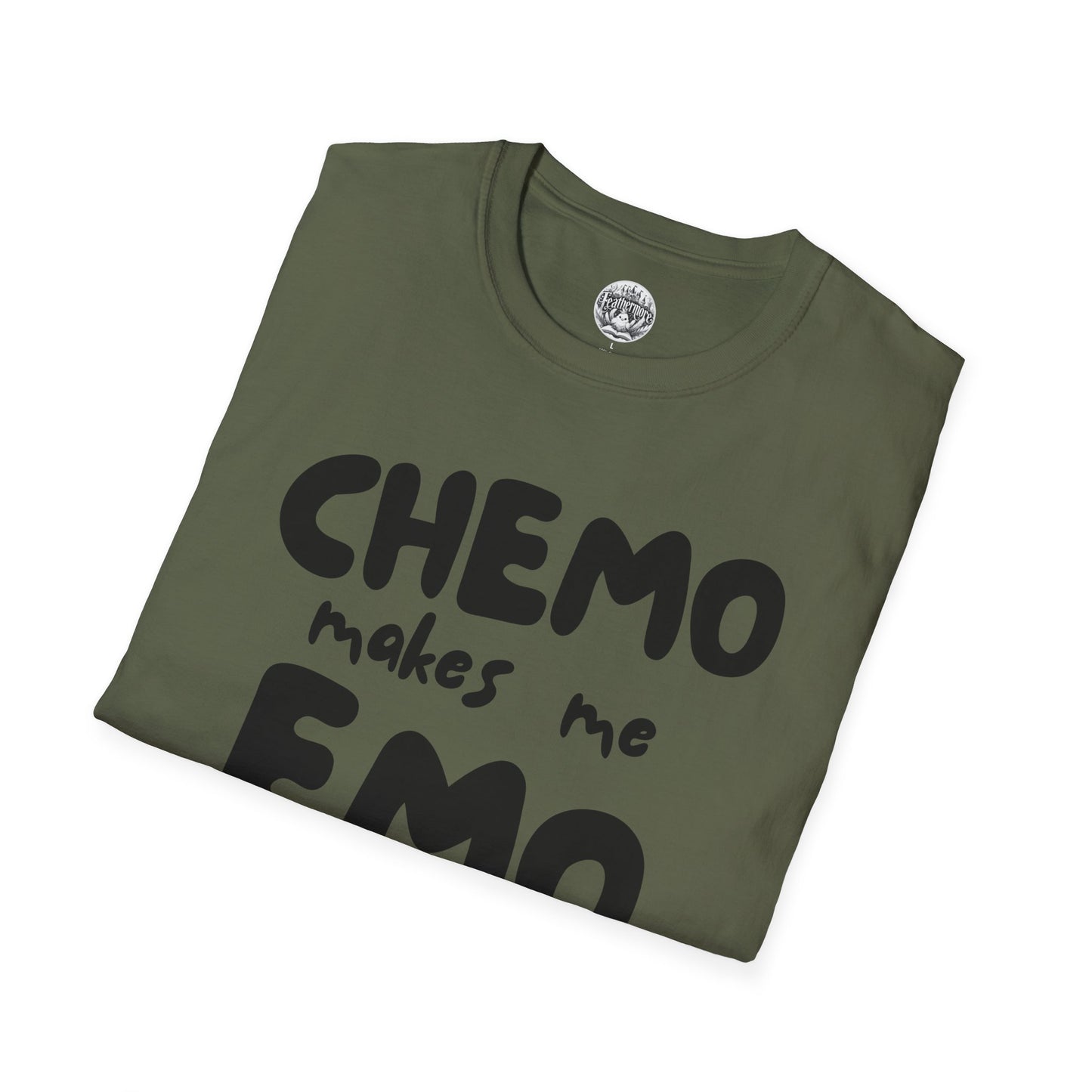 Chemo Makes Me Emo T-Shirt - Cancer Warrior Gift