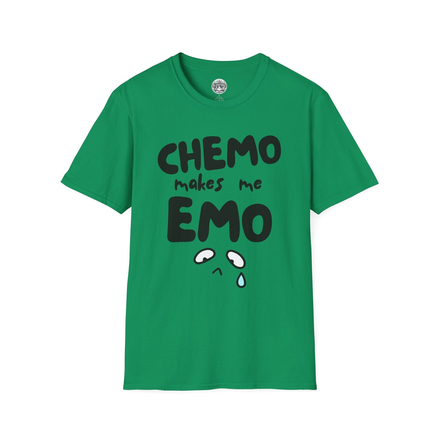 Chemo Makes Me Emo T-Shirt - Cancer Warrior Gift