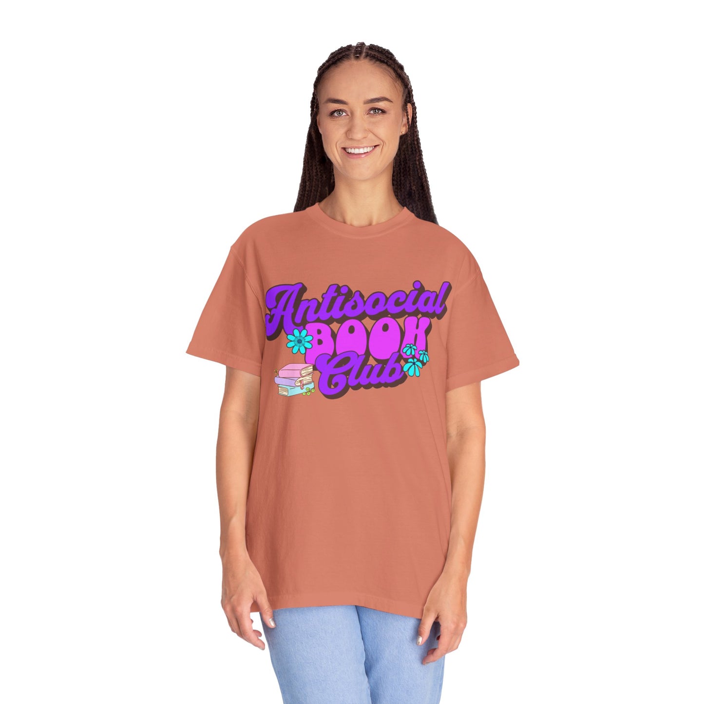 Antisocial Book Club - Unisex Bella & Canvas T-Shirt - Book Lovers - Bookish