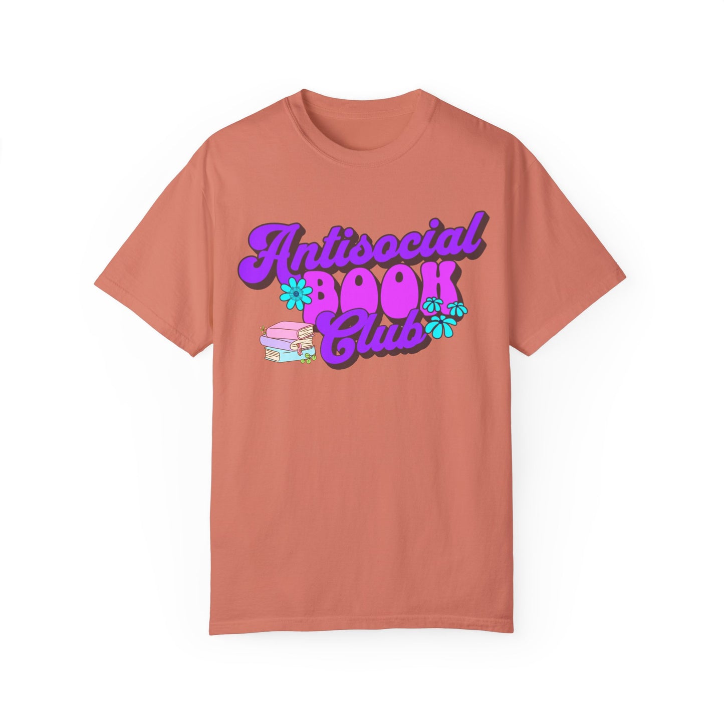 Antisocial Book Club - Unisex Bella & Canvas T-Shirt - Book Lovers - Bookish