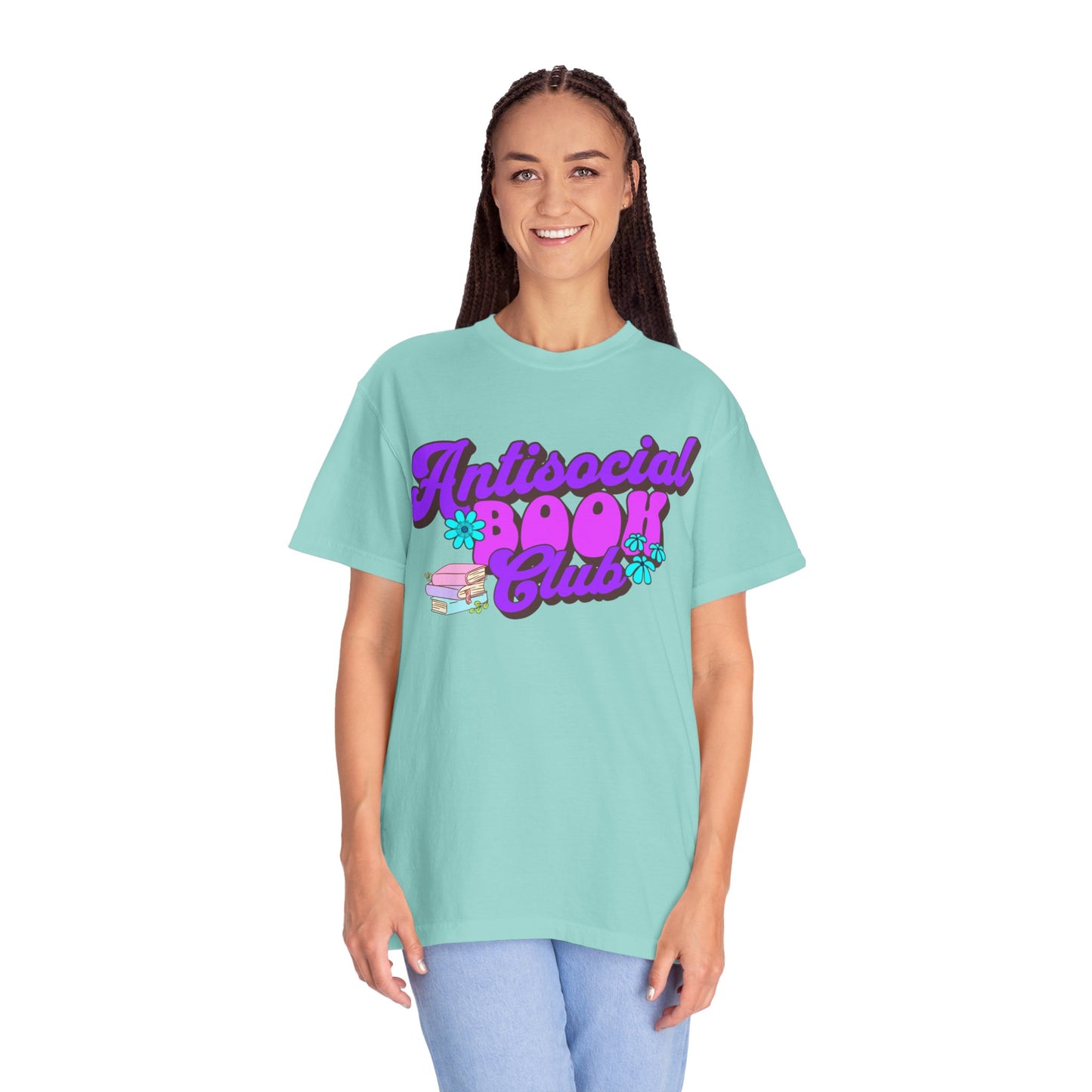 Antisocial Book Club - Unisex Bella & Canvas T-Shirt - Book Lovers - Bookish